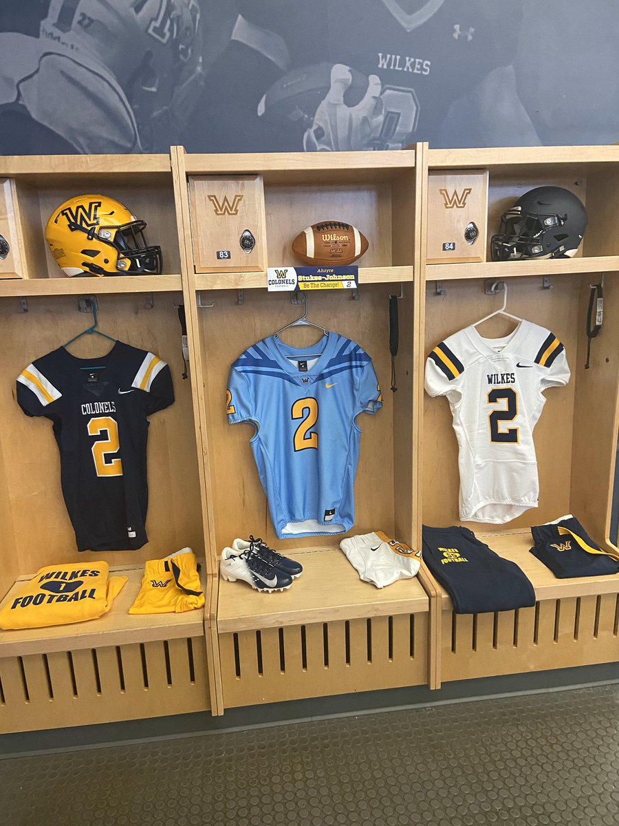 playmaker_zyre's tweet photo. Thank you to @WilkesFootball, @_CoachVega and other coaching staff for giving me the coming on campus today🔵🟡 https://t.co/0qdhdtv0Oh