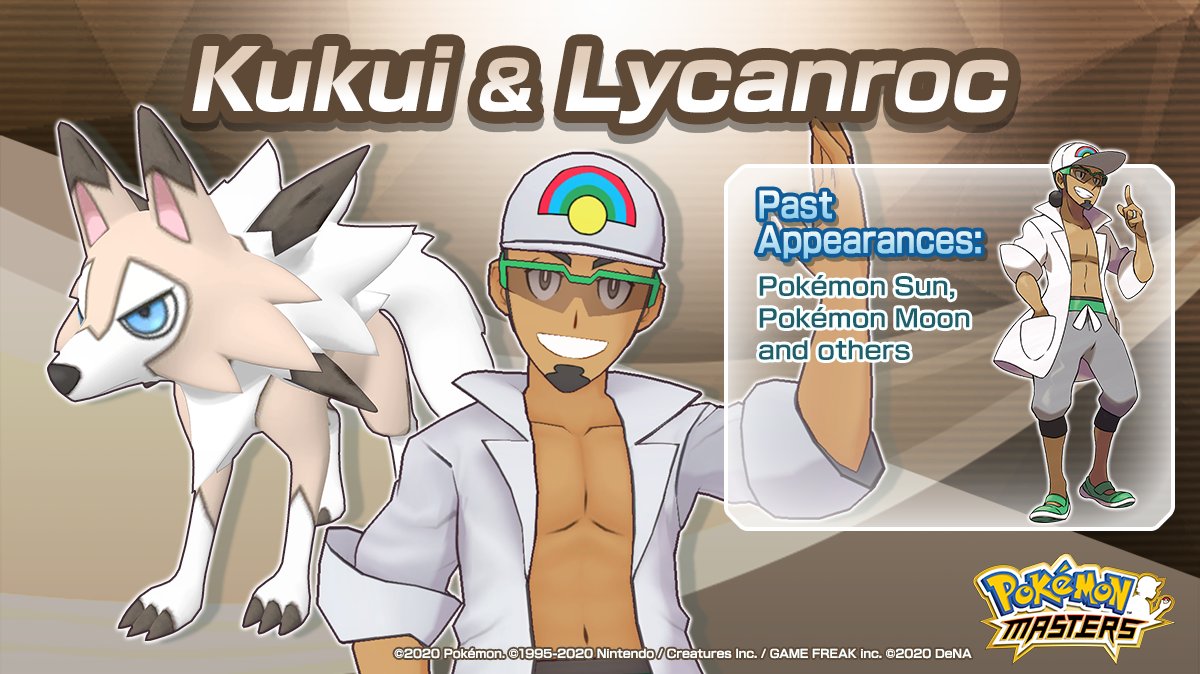 He dedicated his life to studying Pokémon moves.It appears that Kukui’s bat...
