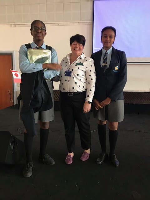 AlbertCollege's tweet photo. Albert College is on the move! Our Senior Enrolment Management Associate, Tracey Colp, was in Lagos, Nigeria this week connecting with current and future students and parents. Discover the #ACDifference for yourself and contact our team at https://t.co/nDv2Dy4BkP. https://t.co/UFRW9uDsaE
