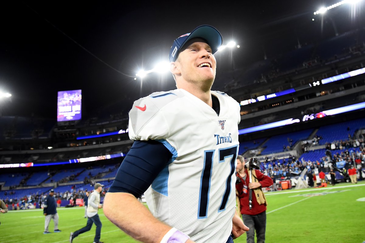 brgridiron's tweet photo. Ryan Tannehill shocked the world and saved his career.

▪️ Signs one-year deal as backup
▪️ Named starter after Titans started 2-4
▪️ Revives career
▪️ Leads elite offense
▪️ Beat Brady and Lamar in consecutive weeks
▪️ About to get franchise QB money

That’s a comeback. https://t.co/pVs0wbLWEx