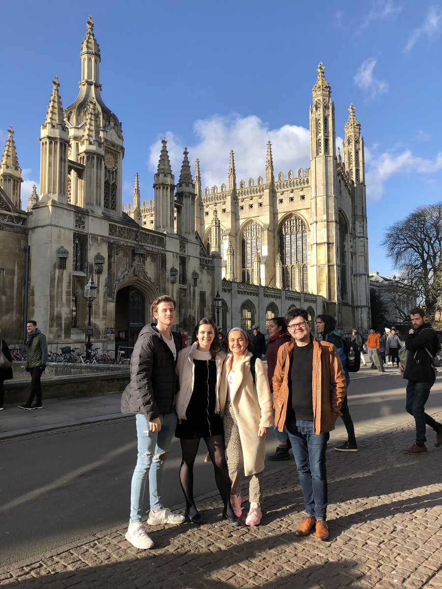 HCS_English's tweet photo. @HullCollegiate @HCS_English Enjoyed a tremendous performance of Othello by The Marlowe Society at Cambridge Arts Theatre today - we thought Iago was especially good! https://t.co/WGWarmn0g7