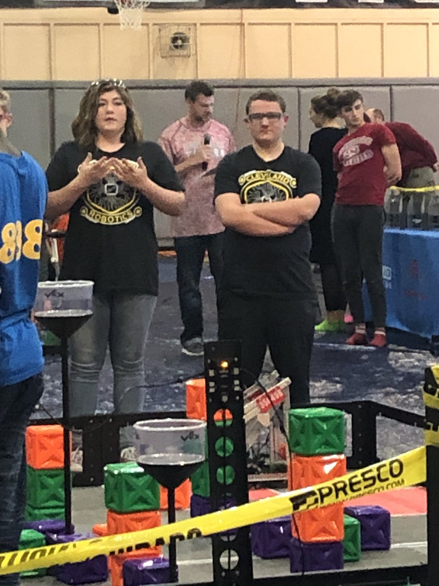 CHS_STEAMlab's tweet photo. Cleveland robotics scores another top ten at Hartselle high school VEX competition. #8/36 teams!!! https://t.co/hcTxUXccKQ