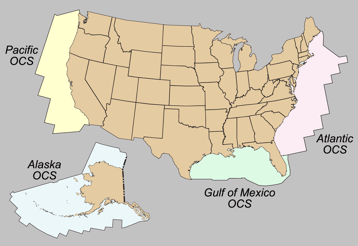 This became non-viable in the 20th century as nations commenced drilling for oil and fishing further out to sea.However, in 1945, the US was the first nation to extend a territorial claim out to the continental shelf, far beyond 3nm.This was later codified in UNCLOS I.6/