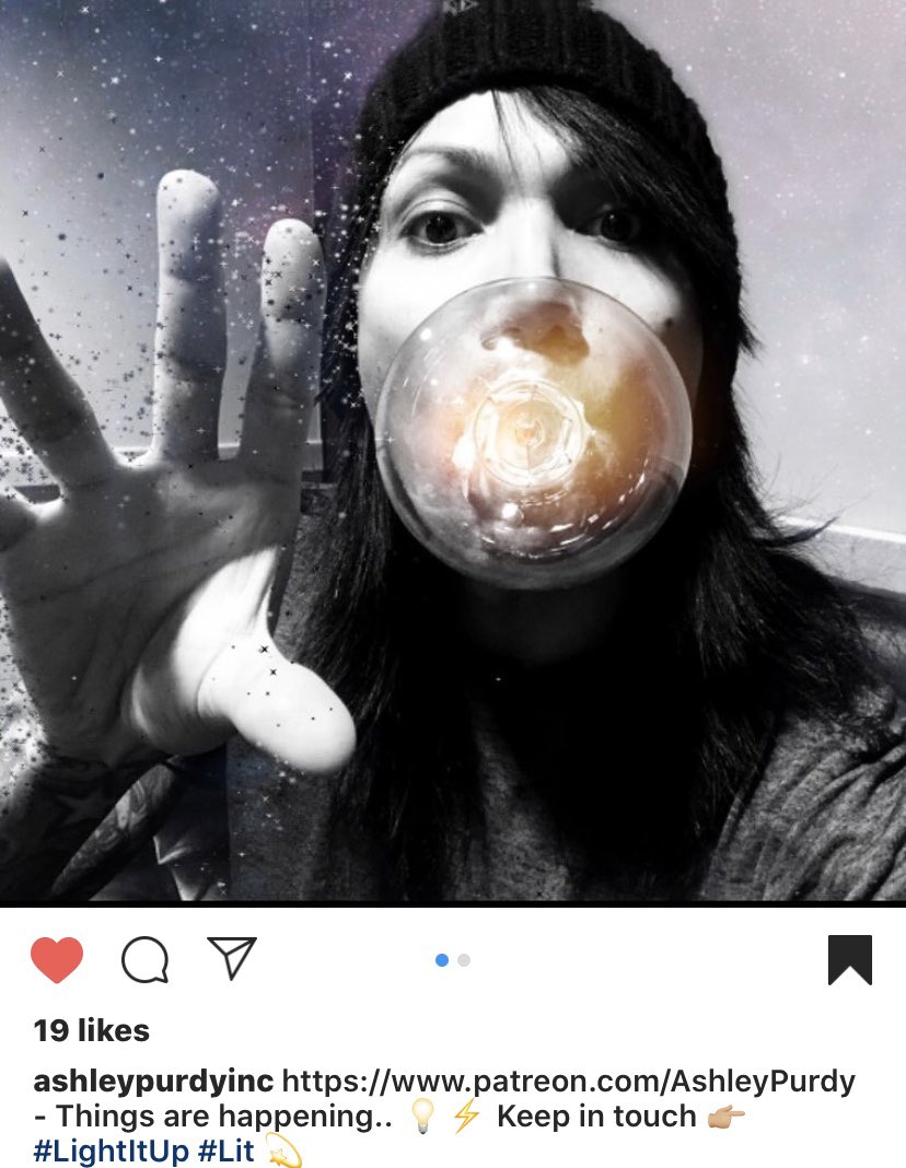 Purdy_Posse's tweet photo. Come keep in touch with @AshleyPurdy on @Patreon 🙂💡 https://t.co/uEkDJS0bCI