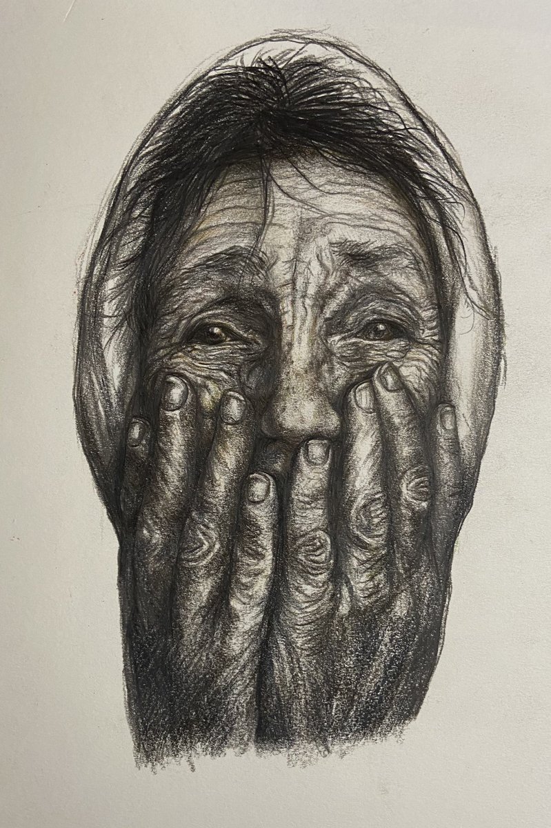 basverburgh's tweet photo. #kleurpotloden minus “de kleur”
#werkhanden #schets #portret https://t.co/DzgfED68NB