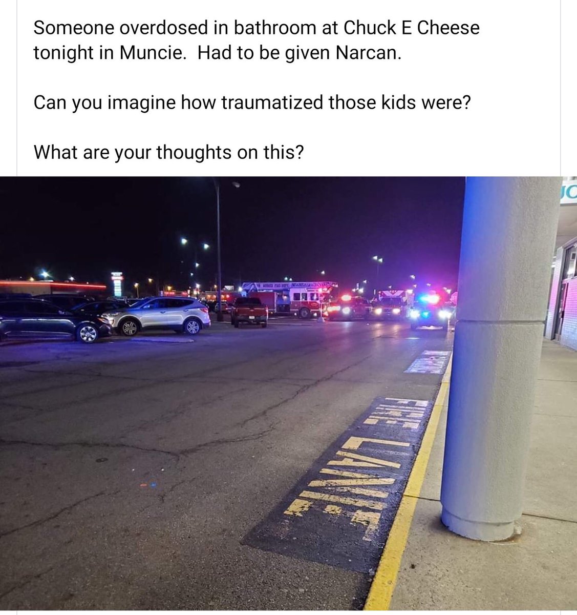 NarcanPolice's tweet photo. Chuck E Cheese had an OD but the #NarcanPolice was there to save em https://t.co/cQTz36oZGV