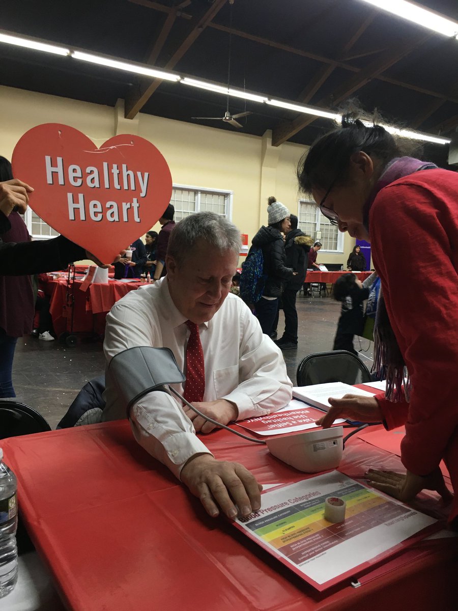 kcs_health's tweet photo. #HEARTHEALTHYNYC
Take Pressure Off, NYC!
Lunar New Year Community Fair hosted by CM Daniel Dromm
He joined in the campaign to reduce blood pressure. https://t.co/Efkn5wyy9E