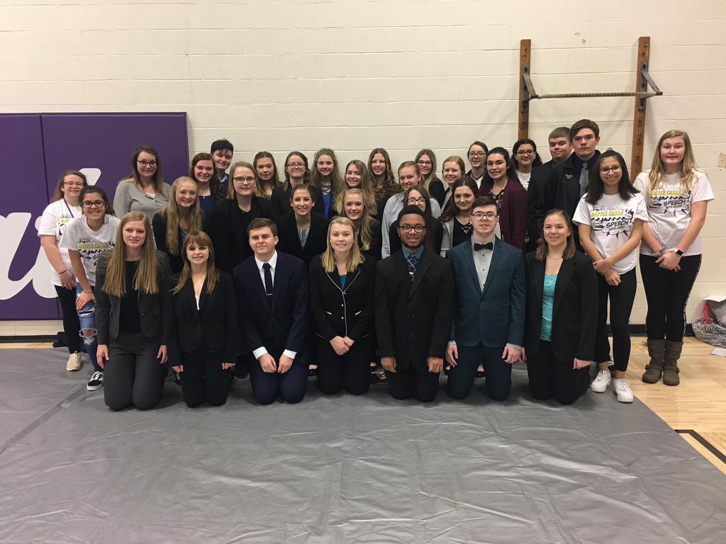 Eighteen schools...tough competition but the Speech team comes home with 12 medalists and 3rd JV and 4th Varsity team honors. What an amazing group! 🎉
