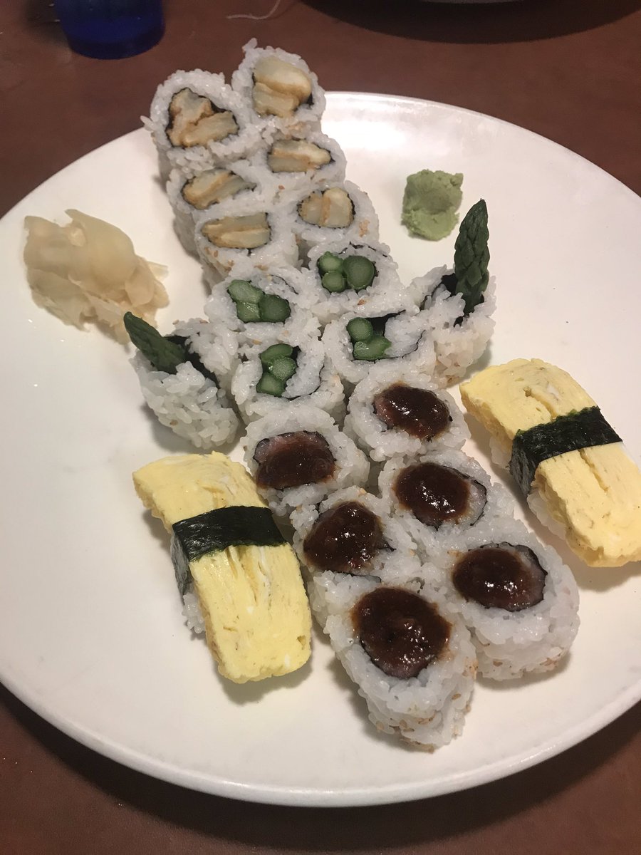 bsweddell's tweet photo. Had to! #rusans #sushi https://t.co/GKEzSnqr21