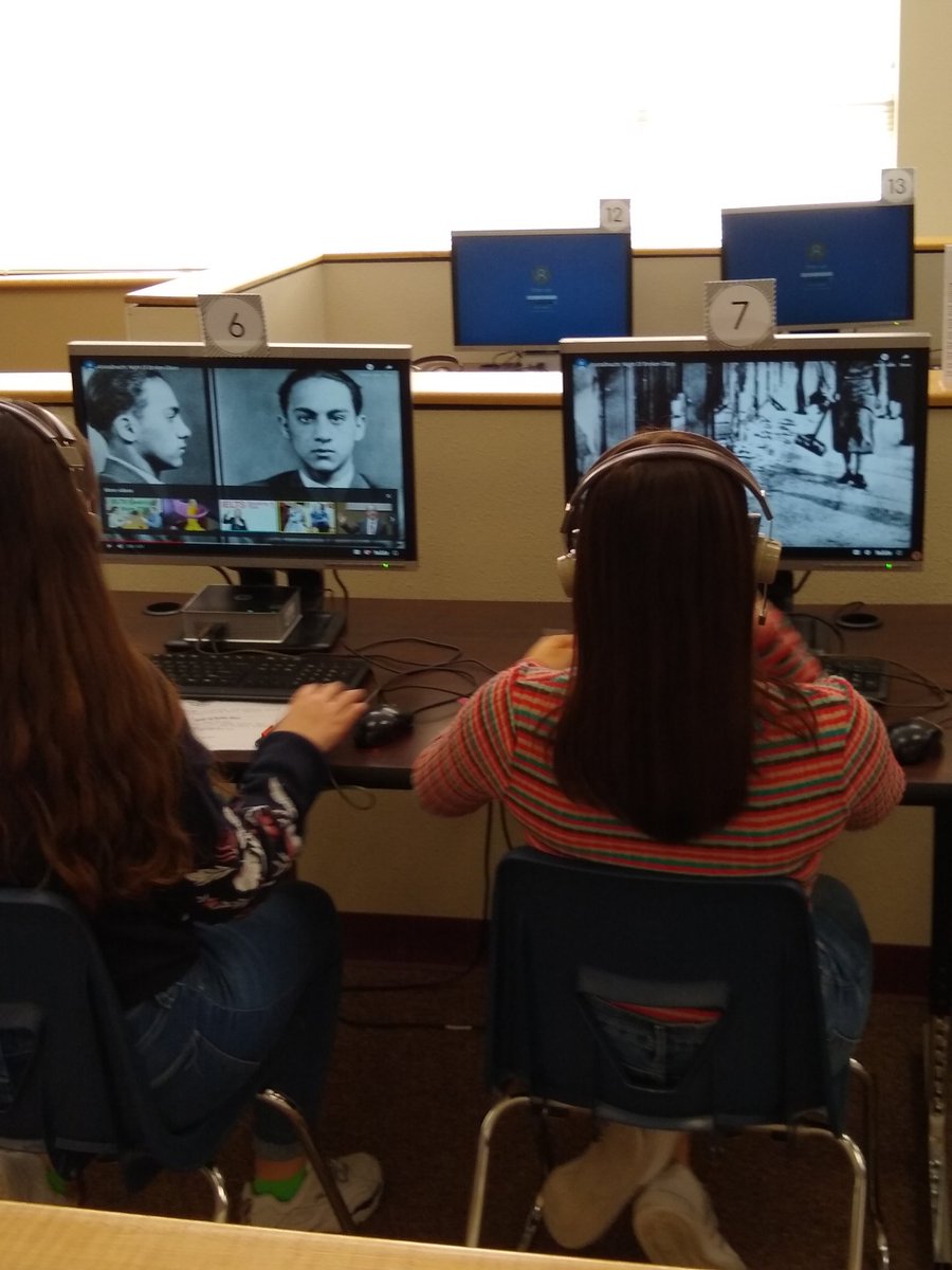 dmoitzheim's tweet photo. 8th graders doing a Holocaust rotational activity! #thisIsNorthside #GoPublic #BriscoeMiddleSchool #BriscoeELA https://t.co/F84BOWn5lM