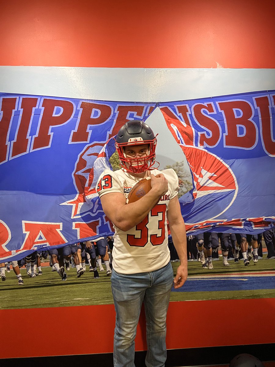 jemge5's tweet photo. After an awesome visit, I am incredibly blessed to announce that I have decided to continue my athletic and academic career at Shippensburg university!! Go red raiders‼️@MCBDCLB @CoachMACshipU @ShipFootball @canes77 @PaFootballNews @MTSD_ATHLETICS https://t.co/6gAIDwI0Nf