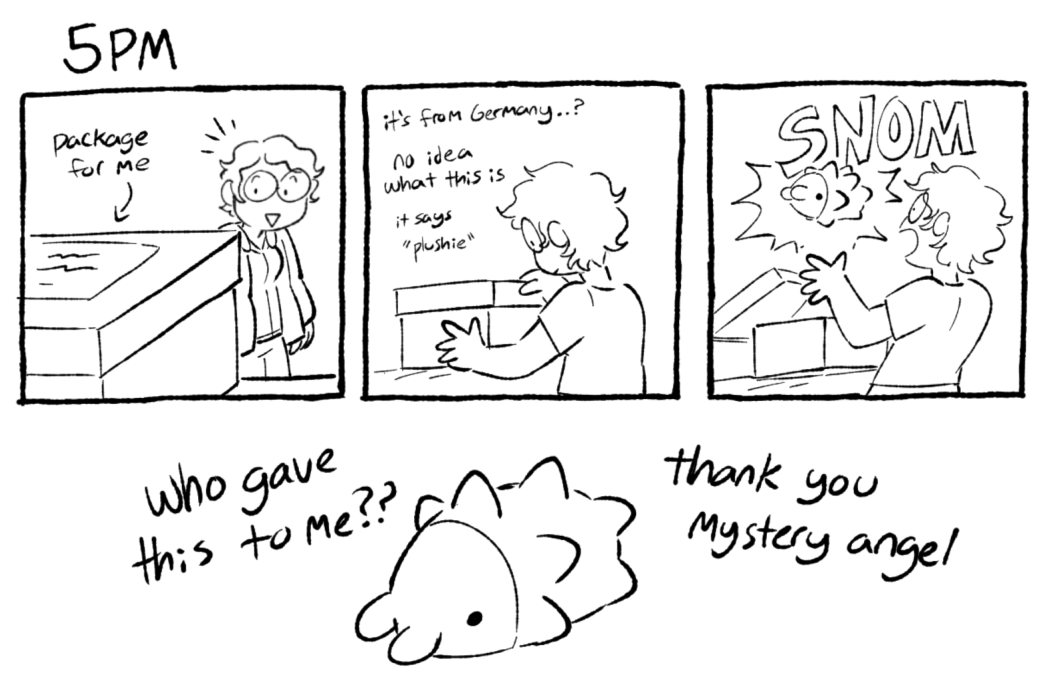 part two, in which a miracle occurs! 
