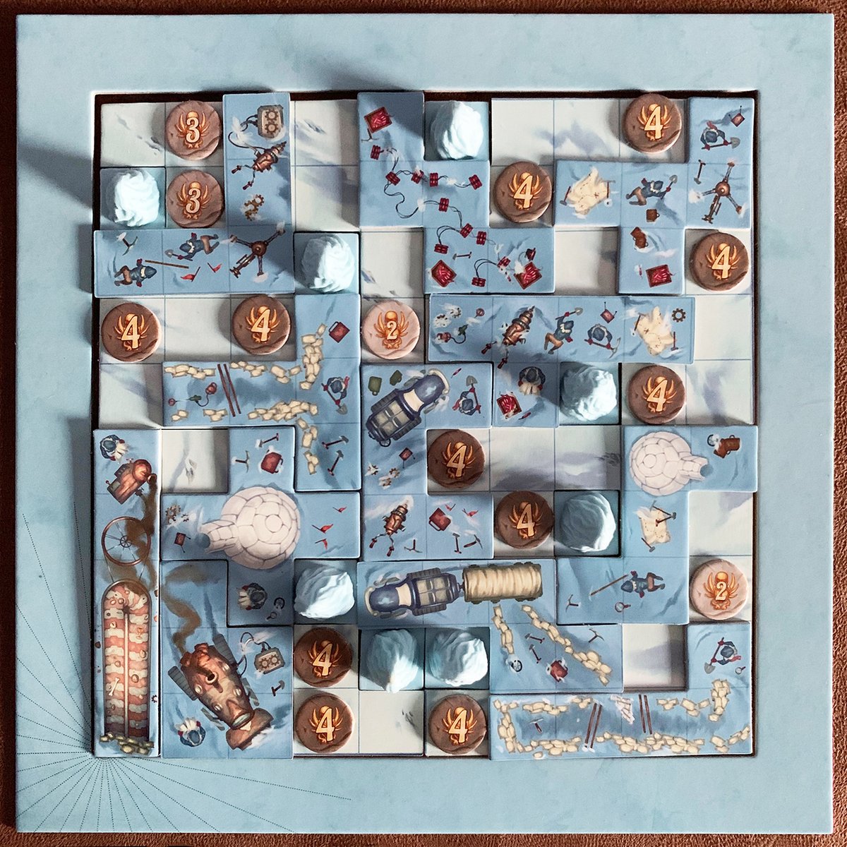 MeepleMaven's tweet photo. Victor's #PlayerBoards ::: #Scarabya
(just don't look at the scarabs😳) https://t.co/RoCfWiARoF
