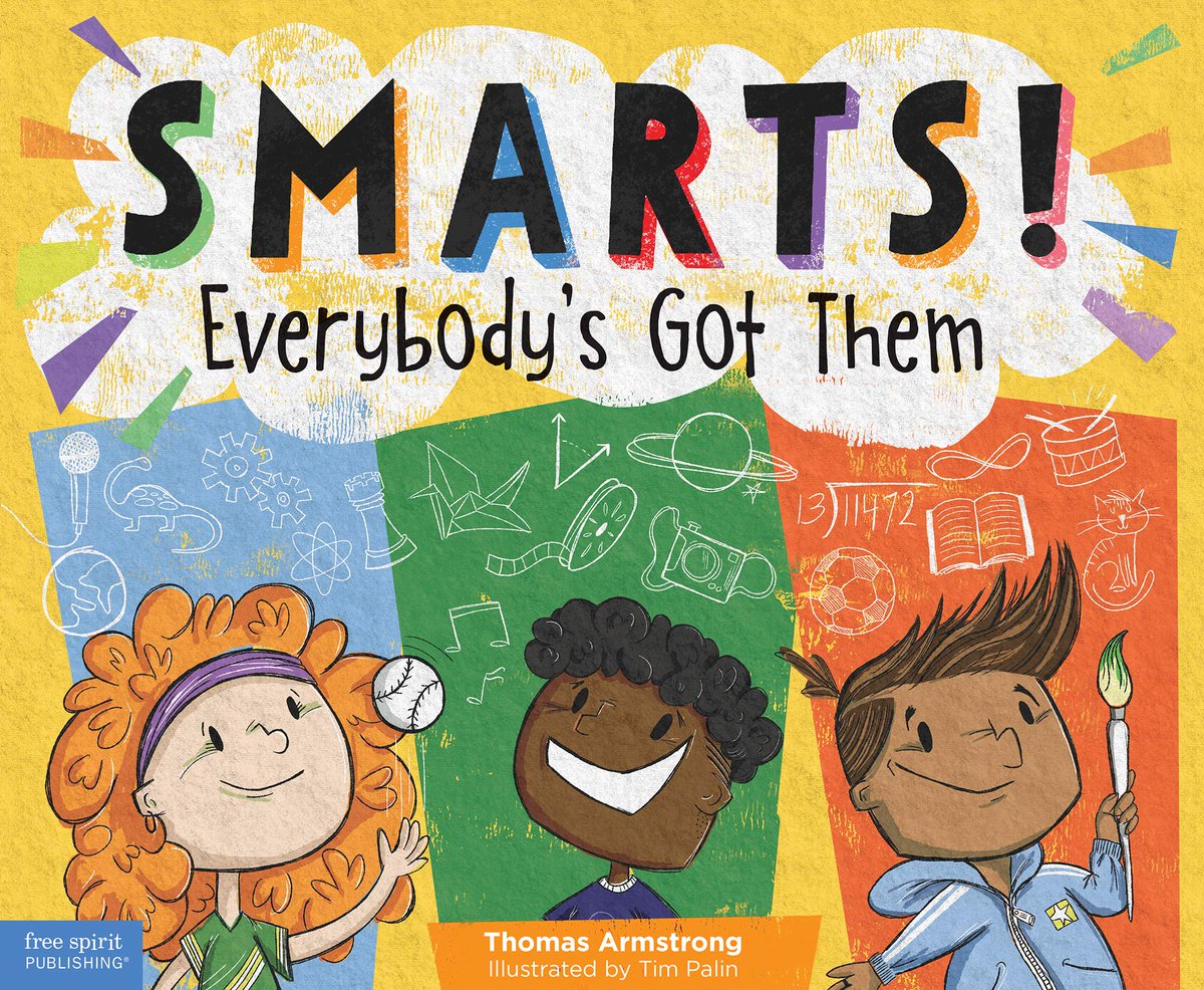 Looking for a book that shows there is no one way to be smart, but instead depicts multiple ways of expressing oneself? Then check out this book by  @Dr_Armstrong with illustrations by  @timpalincreativ Make sure to read the back of the book for additional resources for adults.