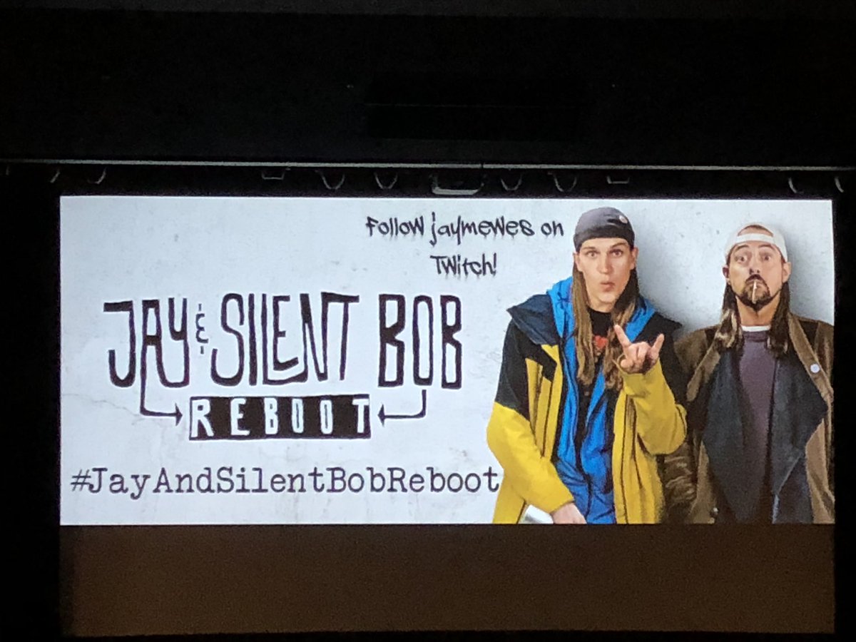 Run_Shelley's tweet photo. Stoked...#JayAndSilentBobReboot https://t.co/1Myh6mXGpG