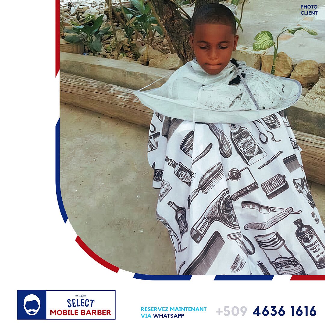 Selectbarberht's tweet image. #PhotoClient | Parmi nos 1er clients aujourd’hui, nous sommes contents qu’on a eu ce jeune garçon qui a voulu à tout pris essayer nos services. Merci à ses parents pour leur confiance. Nous espérons avoir inculqué à ce jeune client le goût de l’innovation et du travail bien fait.