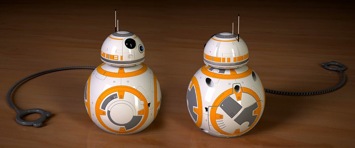 ThinkUp1com's tweet photo. Staying on the Star Wars theme, here's another cool render we did of BB-8  RIP &amp; GO toy from Hasbro. Never underestimate a droid!

#thinkup #thinkup1 #thinkupinc #starwars #bb8 #bb8droid #toy #toys  #hasbro #toydesigners #toydesign #toycommunity #toyphotography #starwarsart https://t.co/mAJL1TgJjy