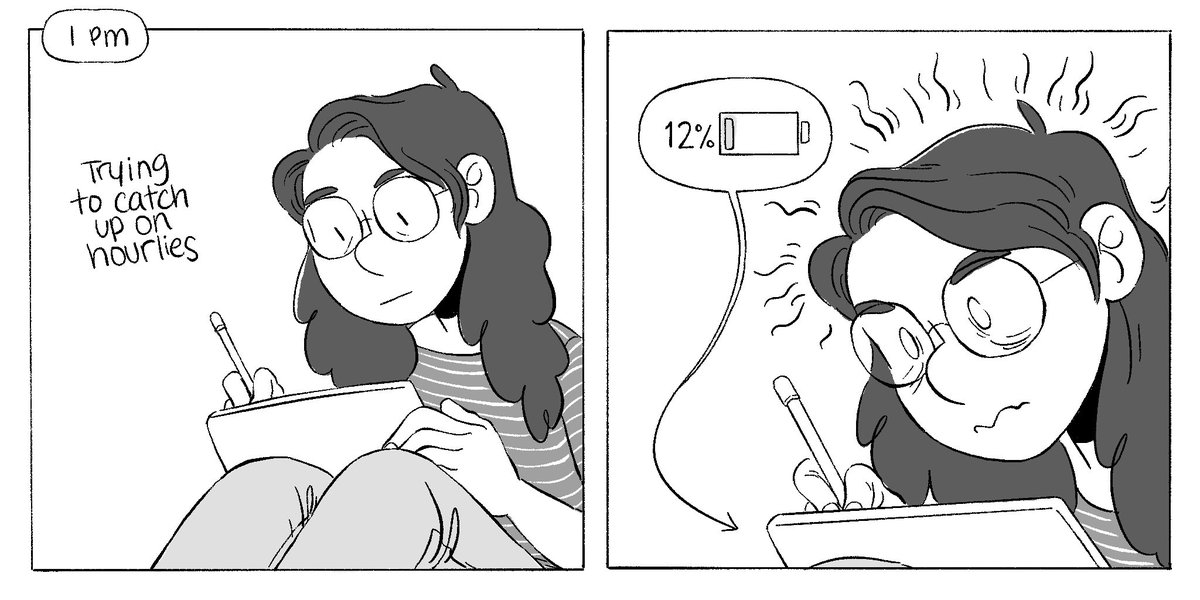 The pressurrrreeeeee #hourlycomicday 