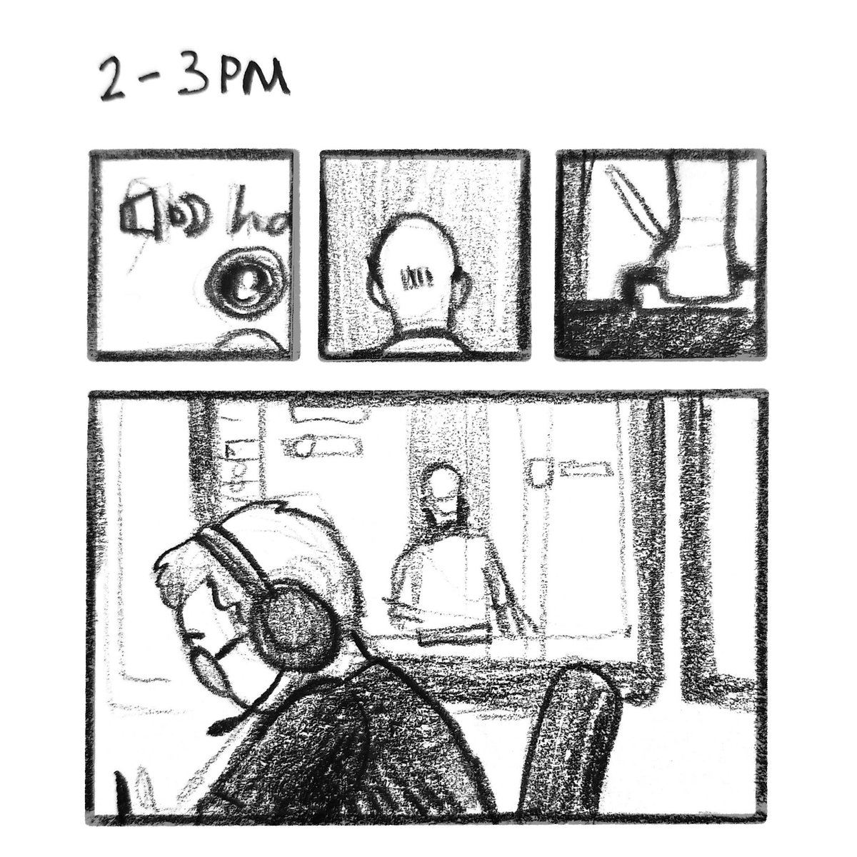 #hourlycomicday hangin in discord while chrispy plays Hitman 2 