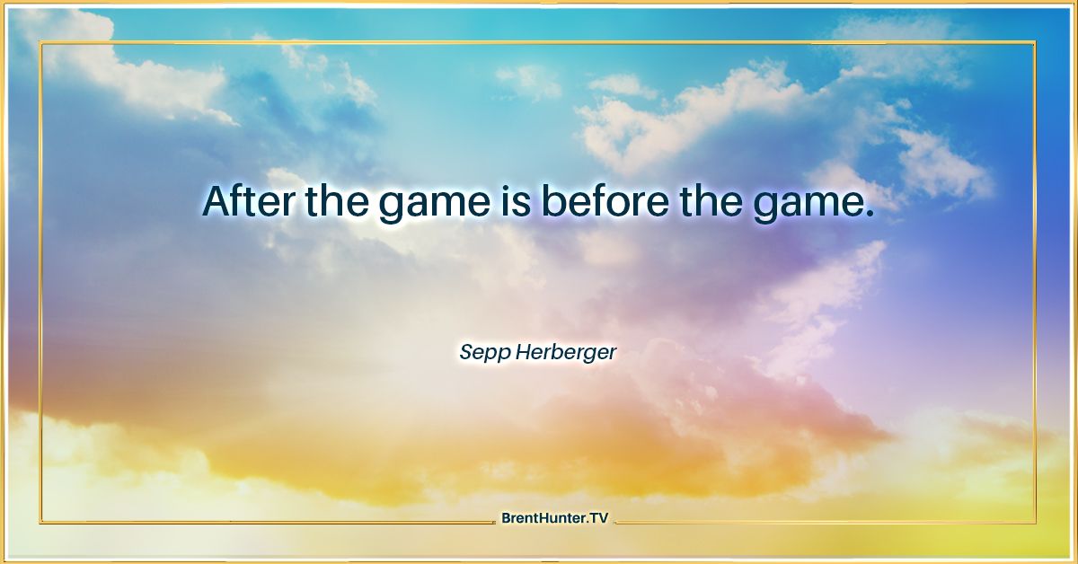 brentnhunter's tweet photo. "After the game is before the game" (Sepp Herberger) #love #instagood #quotes #inspiration #ImpeachmentTrialScam #BlackHistoryMonth #photooftheday #picoftheday #happy #beautiful #like4like #summar #instadaily #smile #followme #follow #me #friends #goviral https://t.co/9PFppfTvVA