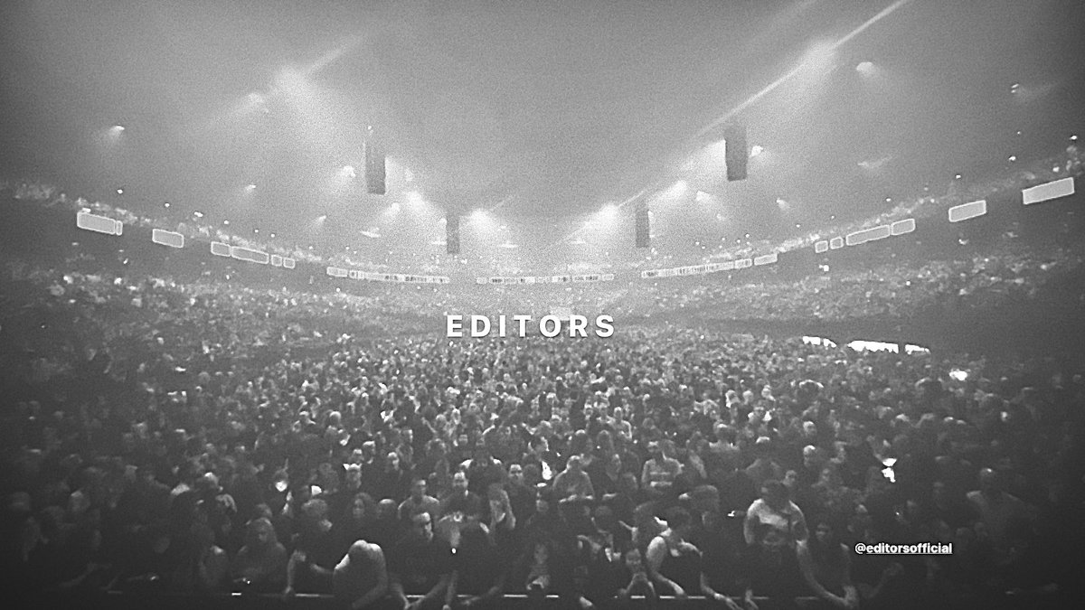 Editors’ <a href="/editorsofficial/">EDITORS</a> point of view tonight... #antwerpe #blackgoldtour