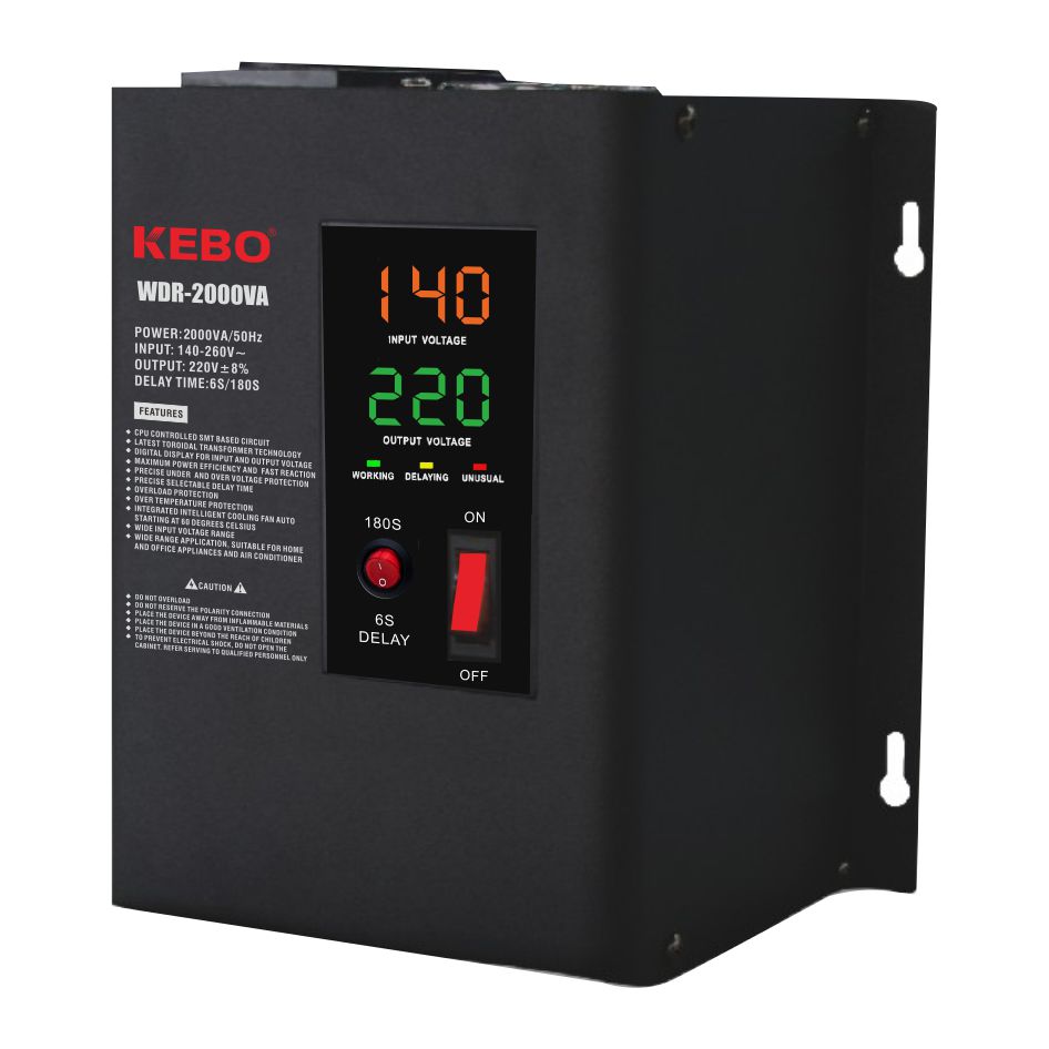 KEBOElectrical's tweet image. Professional KEBO brand produces professionally high quality Full Metal Wall Mounted Automatic Voltage Regulator WDR 0.5K-10KVA series with CE Certificate. #acvoltageregulator #generatorvoltageregulator