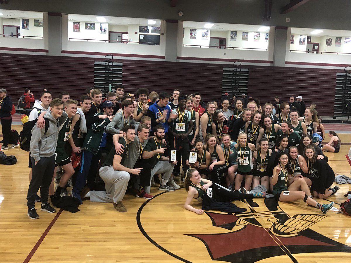 WachusettXc's tweet photo. Congratulations to both the Boys and Girls Indoor Wachusett Track Teams for winning the league meet today! @WachusettXc @tgsports @WachusettAD https://t.co/kY9AY8GLw6