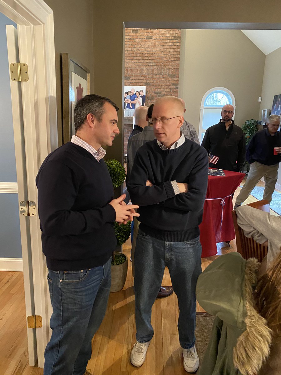 Bognet4congress's tweet photo. Thanks to everyone who came out to “JAVA with Jim”. It’s was great to meet voters in Mountain Top and discuss kitchen table issues families face everyday. #PA08 #PAPolitics #WinWithJim https://t.co/knqAhUz7Pr