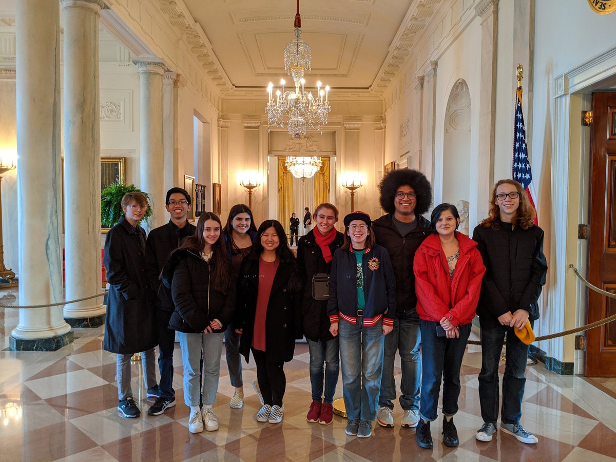 mvtmun's tweet photo. Mountain View Model U.N. is in Washington DC at the @amerimunc Conference this weekend! #bestdelegate #toropride https://t.co/XRxQMemx0q