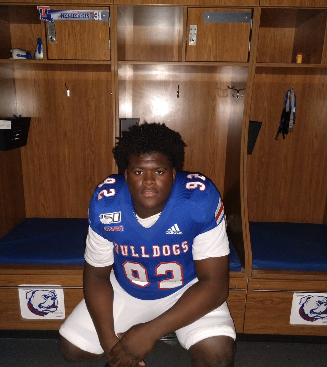 Elinusiii's tweet photo. I had a great junior day at Louisiana Tech today๐ #UNLEASHED20 #noLimiT21 https://t.co/XTyx4YULg8