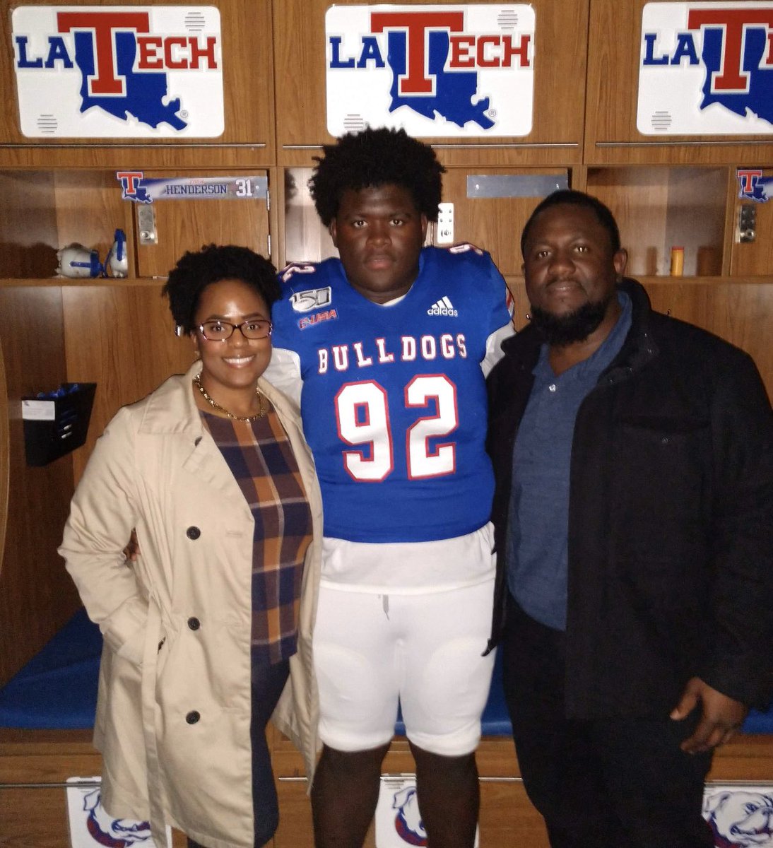 Elinusiii's tweet photo. I had a great junior day at Louisiana Tech today๐ #UNLEASHED20 #noLimiT21 https://t.co/XTyx4YULg8