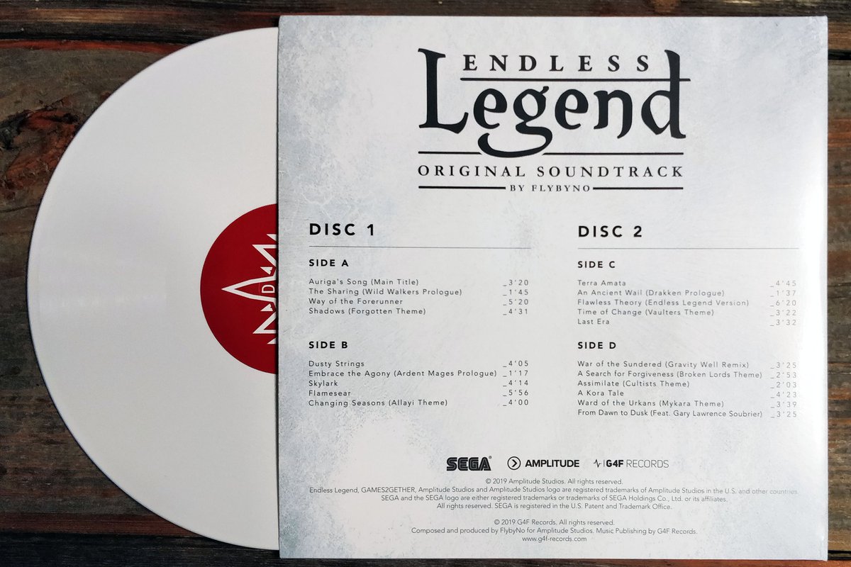 VGMWAX's tweet photo. Endless Legend by @ArnaudRoyMusic pressed on white vinyl by @G4F_Records. Read the review now at https://t.co/sE5ld8TPss

#vgmwax #vgm #vgmvinyl #vinyl https://t.co/7rtxiBuraO