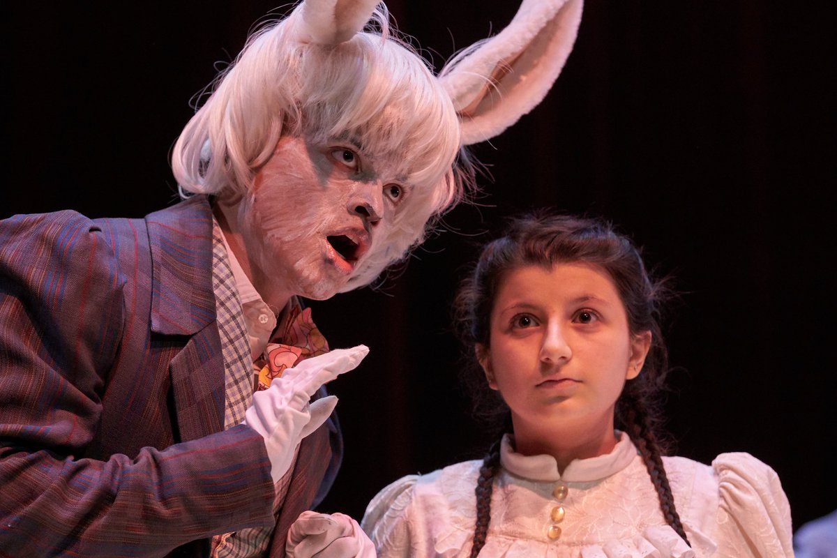 CollegeDawson's tweet photo. Join Alice and the White Rabbit in Dawson's newest production of
Alice in Wonderland!
Shows are ongoing and end on Feb 8th so reserve your tickets to see our talented 3rd years!! https://t.co/D6ltm6UGYp