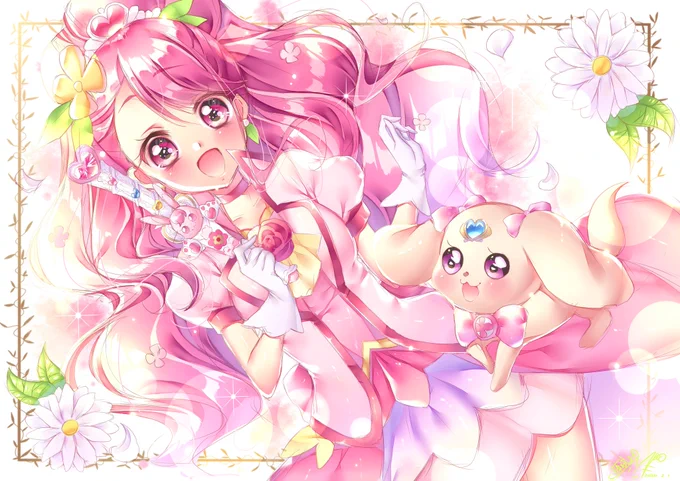 絵も美術も綺麗✨これから1年楽しみ!!???
#precure #プリキュア 