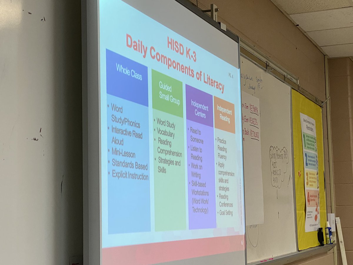 DrAliciaMartin's tweet photo. DDIS team learning about Literacy by 3 📚📖 📚#DataRichYear #GuidedReading #SmallGroupInstruction @HISD_Assessment https://t.co/Hl1lRGRA37