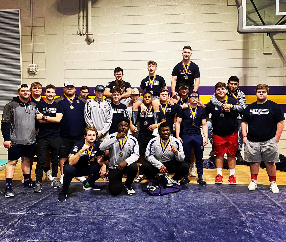 WMHSPower's tweet image. Great day for the WM Powerlifting team at the Denham Springs Joey Chutstz Invite! We had 6 First Places, 3 Second Places, and 3 Third Places. Back to work this week, State is 7 weeks out!
