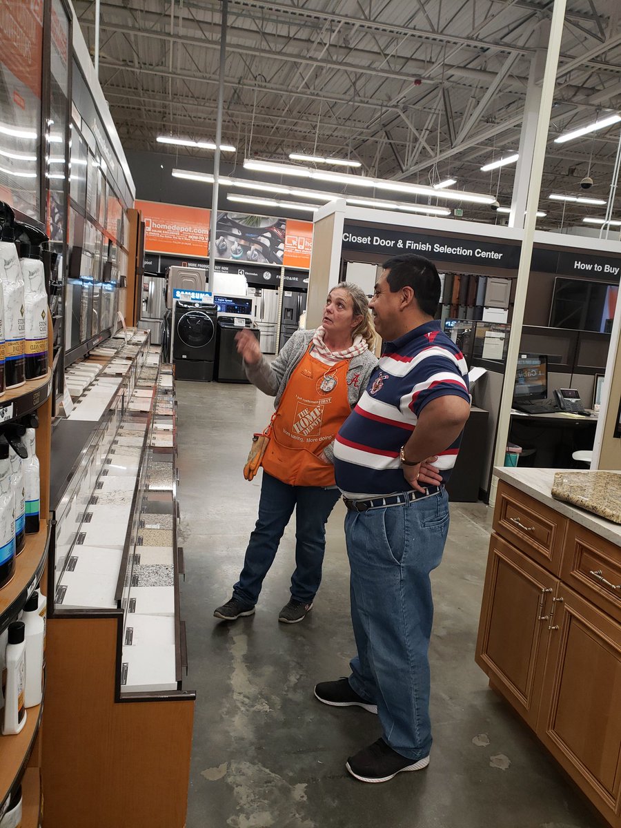 Garden associates sell countertops!!!! Great job Liz! #teamjasper <a href="/randyhaynie/">Randy Haynie</a> <a href="/1sherredavis/">Sherre Davis-Hood</a> <a href="/Matt_Jones30/">Matt Jones</a>