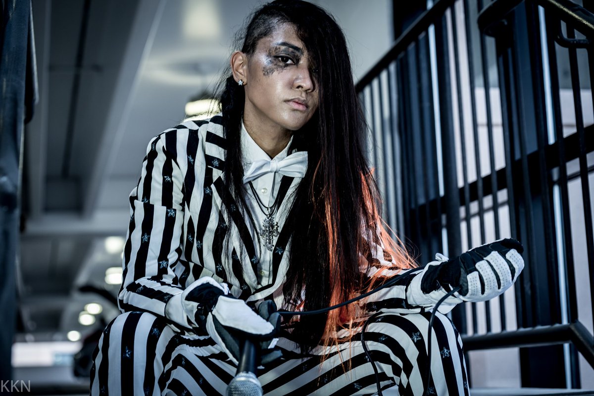 schizoalias's tweet photo. Intersectionality matters, so I'd like to re-introduce myself:
I'm the child of a Black father and Korean mother. I guess you can say I'm genderfluid/non-binary/androgynous, but I prefer to be called "Sooyong."
#29daysofblackcosplay #28daysofblackcosplay #blackintersectionality https://t.co/HeozVnSXDR