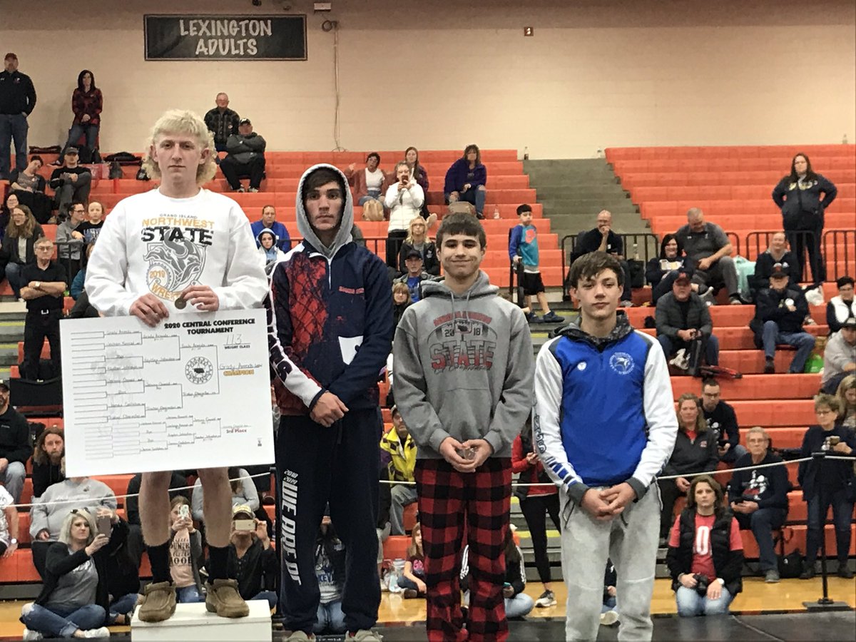 Aurora_Wrestle's tweet image. Congratulations to our other medalists and placers. #EverySecond 

Jeremy Oswald 3rd
Tyson Kottwitz 5th
Logan Jensen 5th
Brady Collingham 6th (injury default)
Britton Kemling 4th
Kole Fiala 4th