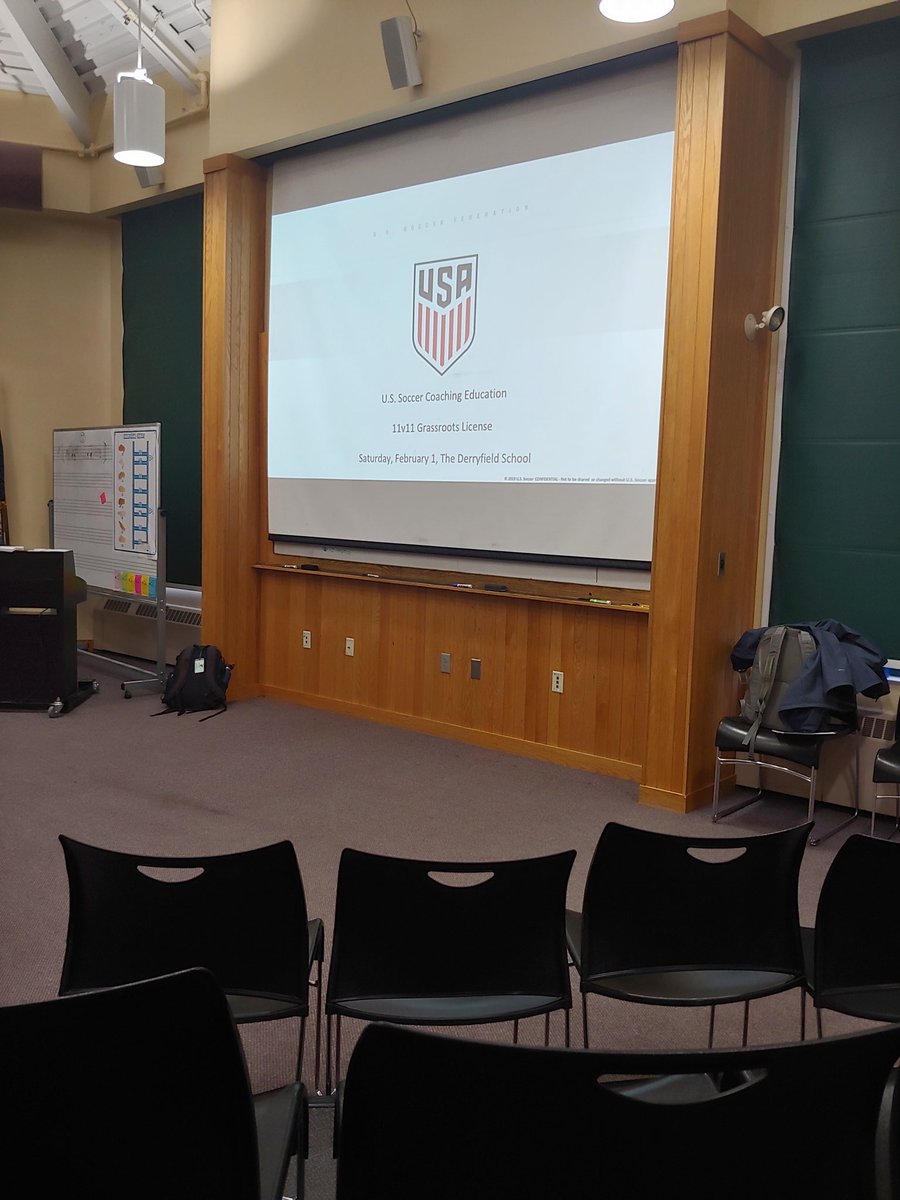 BFACometSoccer's tweet photo. Great time this morning at @ussoccer 11v11 grassroots session. I'm constantly reminded that learning never stops https://t.co/jZ5jYVUnC0
