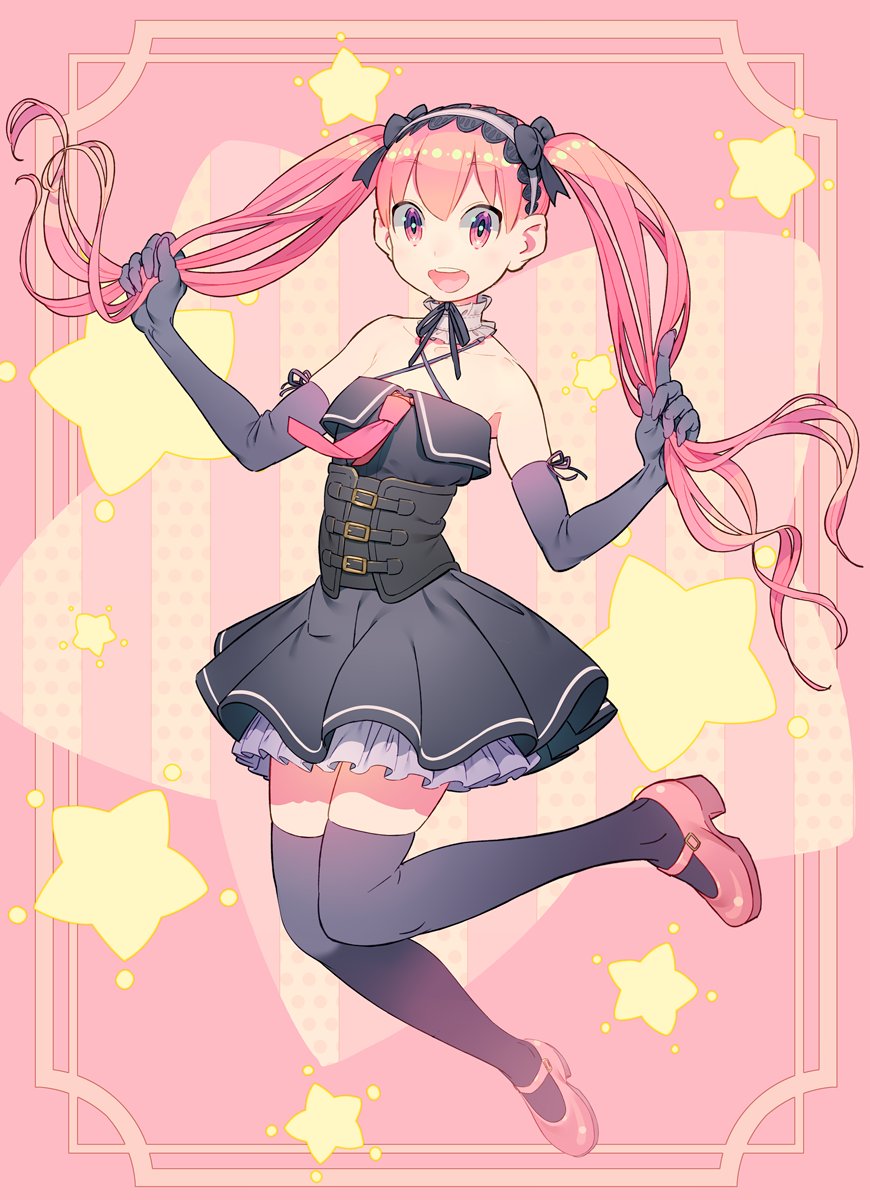 「#ツインテールの日 」|ノビルのイラスト
