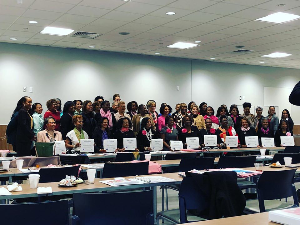 Congratulations to the Links of the St. Louis Cluster who today became Breast Health Equity Ambassadors at the Symposium. The call to action is clear. The time is now. Let’s help change the narrative for Black women in our community. #acs #linksinc #breasthealthequity #bjc