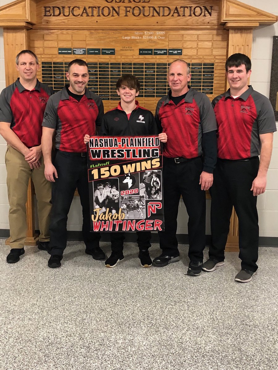 150 wins!!  Congrats <a href="/jakob_whitinger/">Jakob Whitinger</a>!!

#HuskyNProud