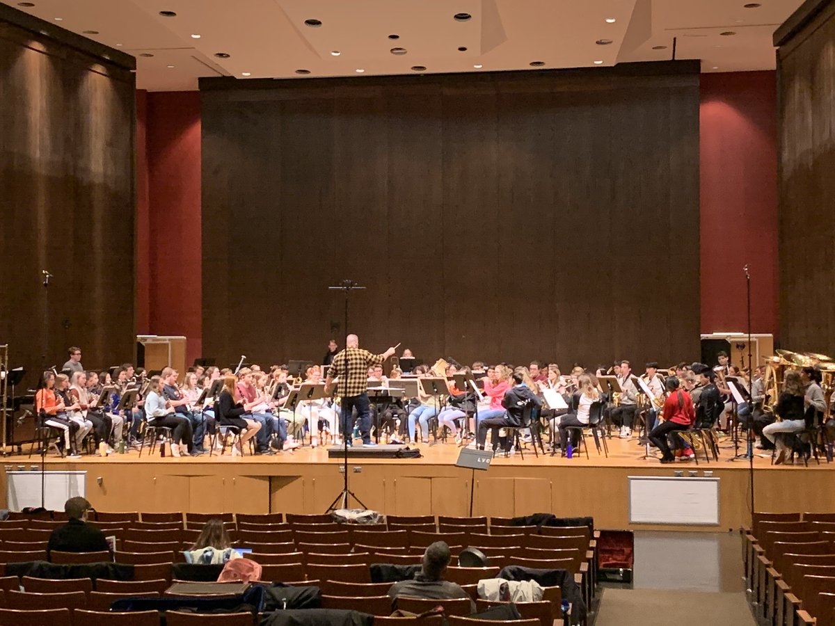 cedarcrestband's tweet photo. @LVC Honors Band sounds great! Congrats to AbbyE CooperE JloS and AmayaL for repping @cedarcrestband this weekend! #honorband #FalconPride #weekendband https://t.co/M2aDfRzkRa