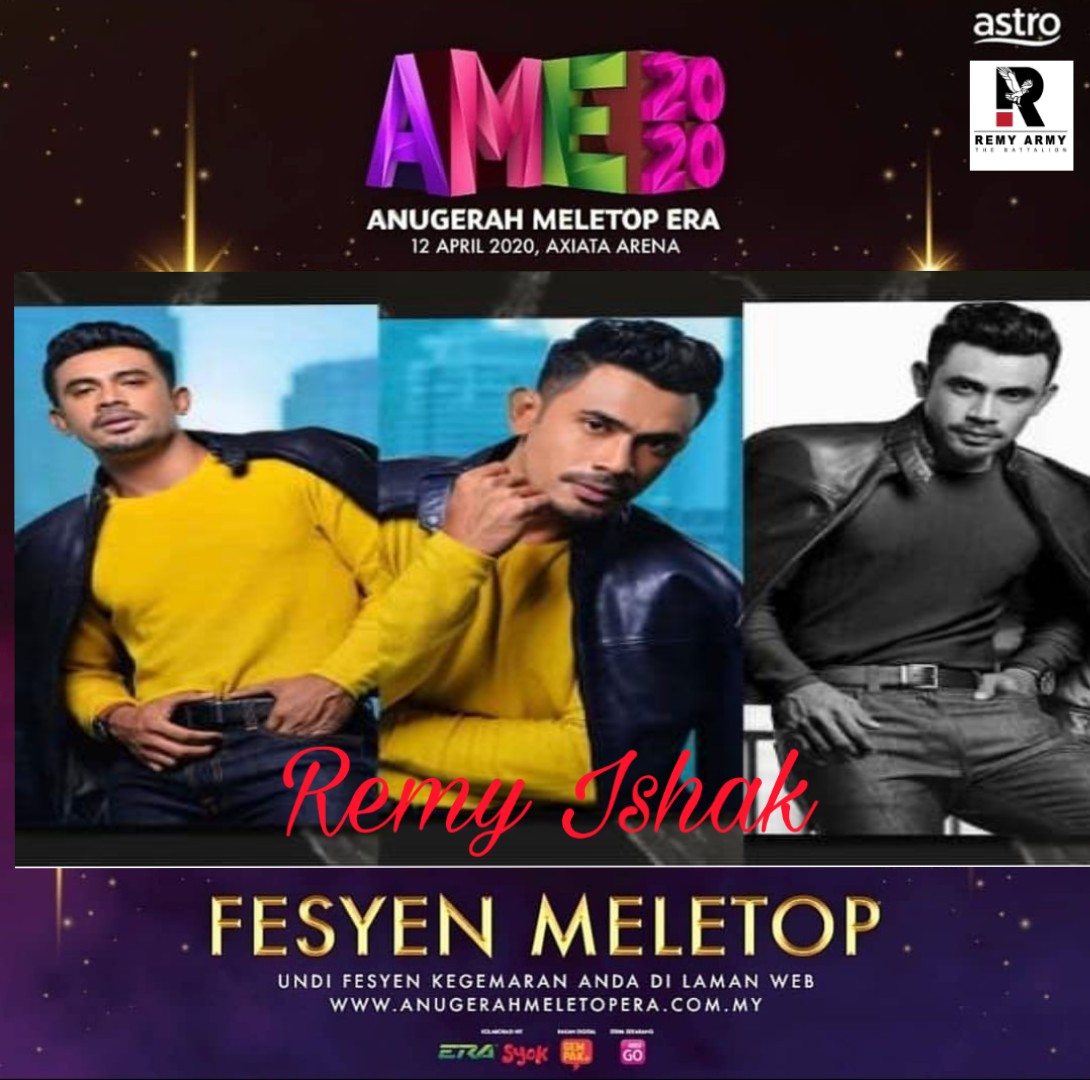 shazlirasharif's tweet photo. Style kan kanda uols 😍 #remyishak ..Jom undi utk #anugerahfesyenmeletop #AME2020 Jangan lupa juga 2 lagi kategori #bintangfilemmeletop dan #filemmeletop #SangkarMovie
#YangEpikYangLegend
#supportforever
#remyarmy https://t.co/MuDBKEhre2
