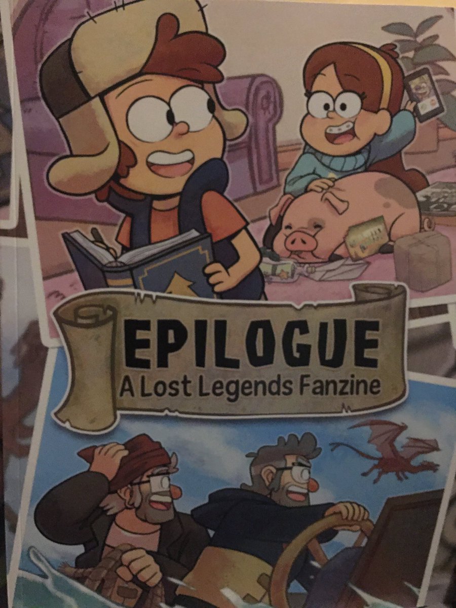 IGMcG's tweet photo. I got my copy of the @LostLegendsZine!!  This is the first zine I ever participated in and it is ABSOLUTELY STUNNING!!  So so so proud to be a part of this incredible collection. https://t.co/2rakNgc2j7