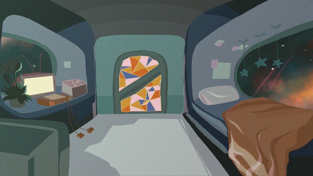 CSLGame's tweet image. Pluto&apos;s room #indiegames #renpy #pigsquad #globalgamejam2020 #GlobalGameJam #pnca #constellationstationliberation