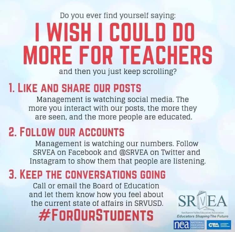 #forourstudents #srveastrong4kids #idontwanttostrikebutiwill