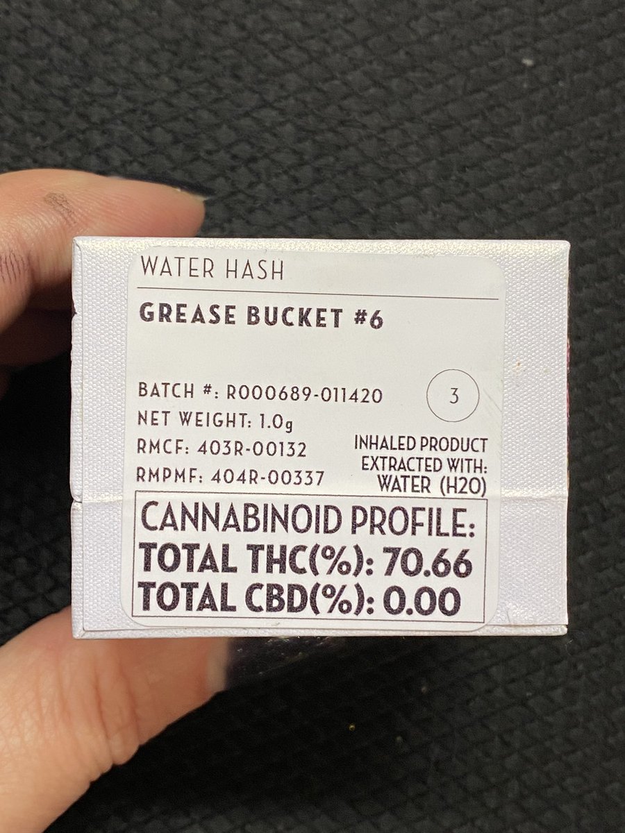 ZaddieVee's tweet image. #710 #710labs #waterhash #solventless #dabs #greasebucket 🔥