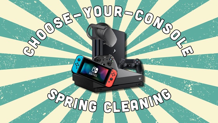 Valdamaren's tweet photo. Looking for a little something to help spruce up this spring? Guaranteed a Xbox One X, PS4 Pro, Nintendo Switch or Oculus Quest won't help, but why not get one for free anyway?

Click the buttons, get entered. Ends April 1!

https://t.co/Sv7YqKcqWd https://t.co/QvTZTBCOJ7